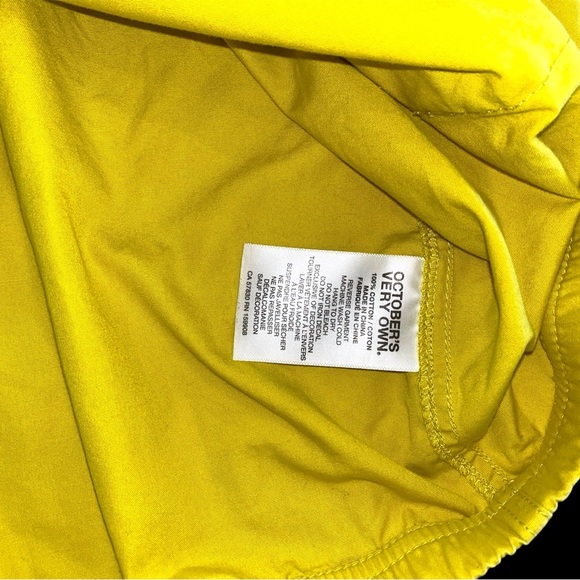Yellow OVO Men's Jacket - Picture 6 of 8